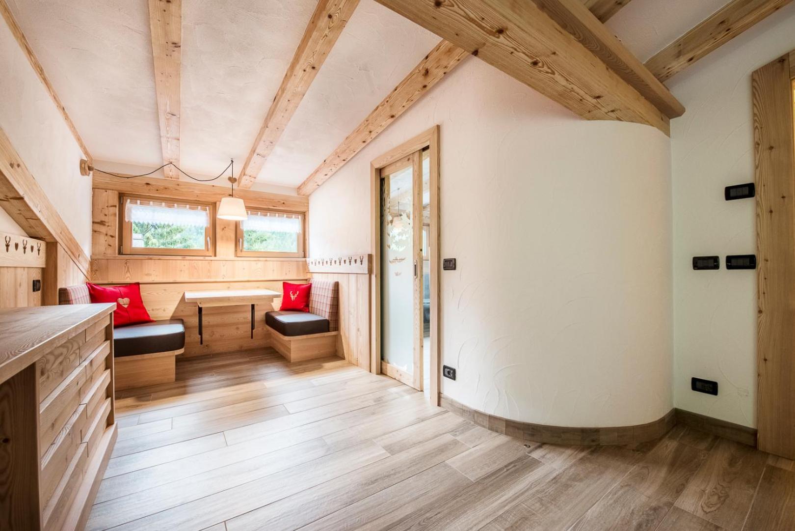 Chalet Pineta Relax Location Canazei Eksteriør bilde