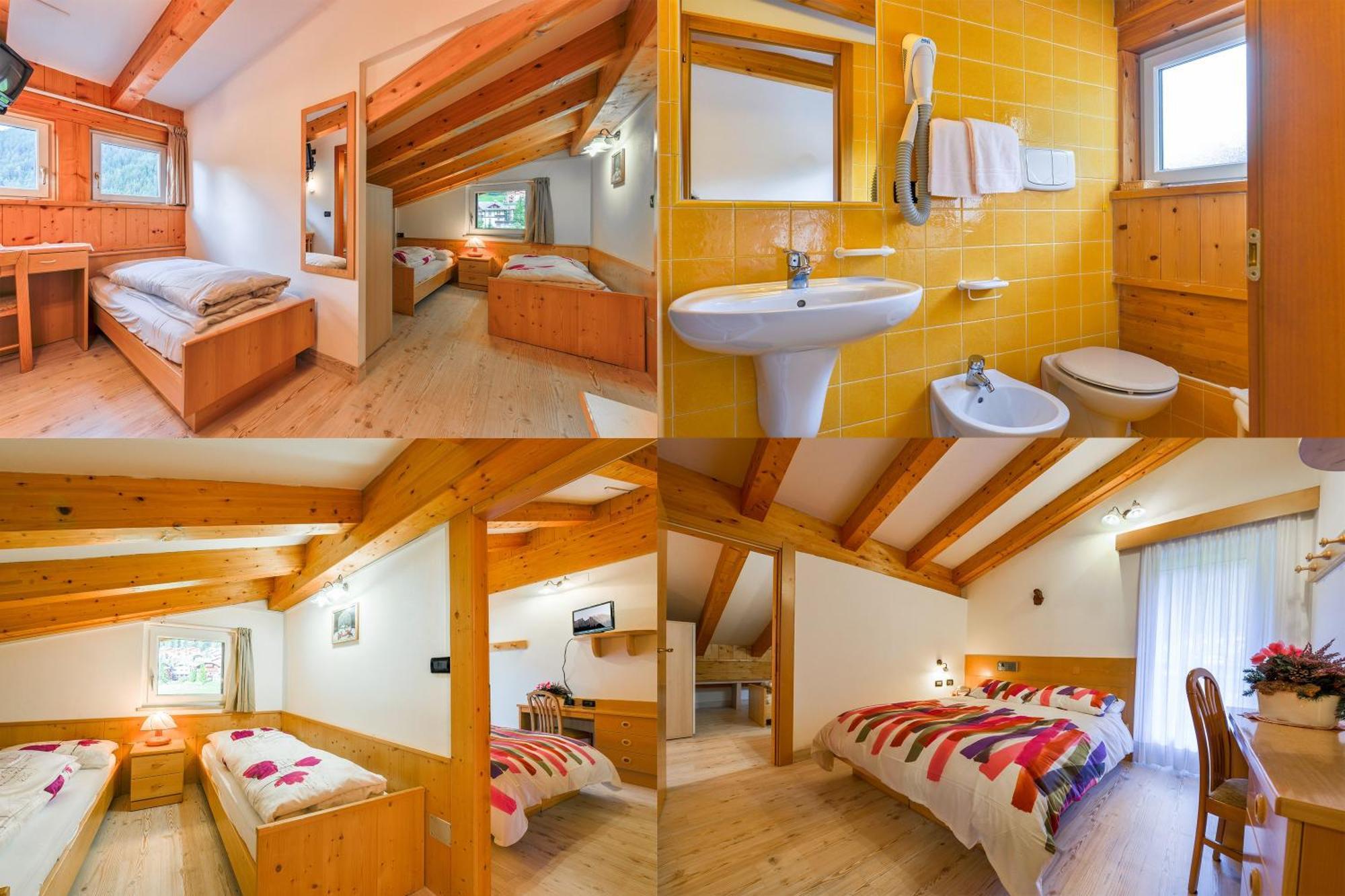 Chalet Pineta Relax Location Canazei Eksteriør bilde