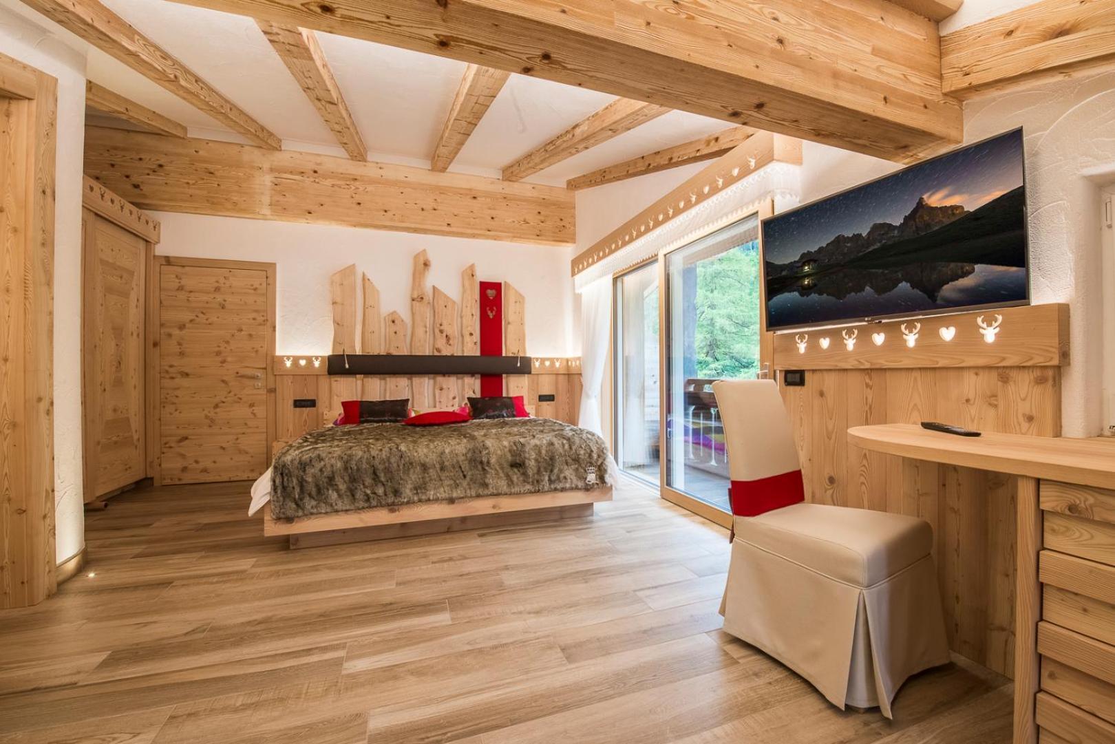 Chalet Pineta Relax Location Canazei Eksteriør bilde